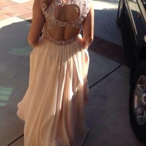 Blush Colored Formal Dress